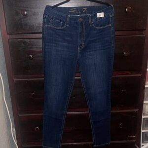 #24 - Seven7 Dark Indigo Women's Skinny Jeans